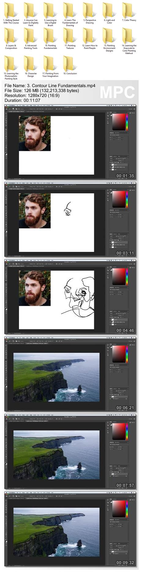 the ultimate digital painting course-beginner to advanced|The Ultimate Digital Painting Course .